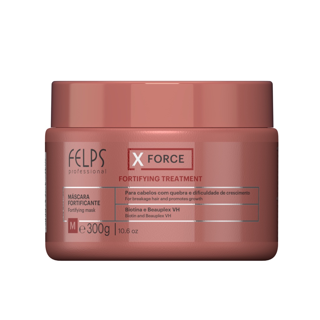 Felps XForce Máscara Biotina e Beauplex VH Fortificante 300g | Shopee ...