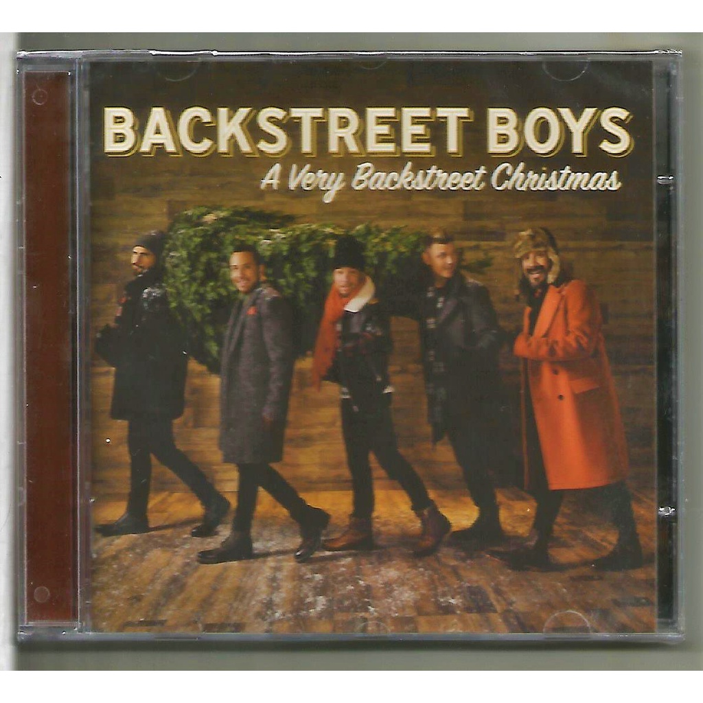 CD Backstreet Boys - A Very Backstreet Christmas - Lacrado | Shopee Brasil