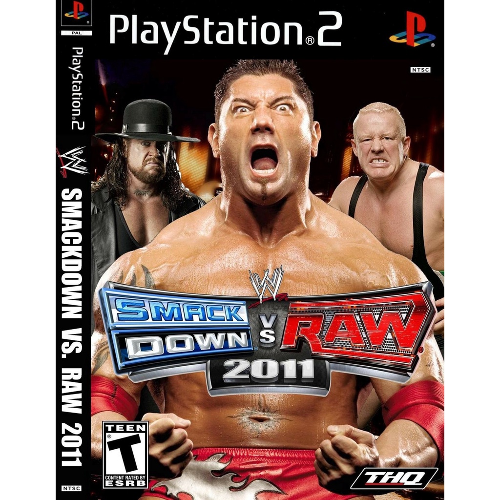 JOGO PS2 SMACKDOWN VS RAW 2006 - USADO