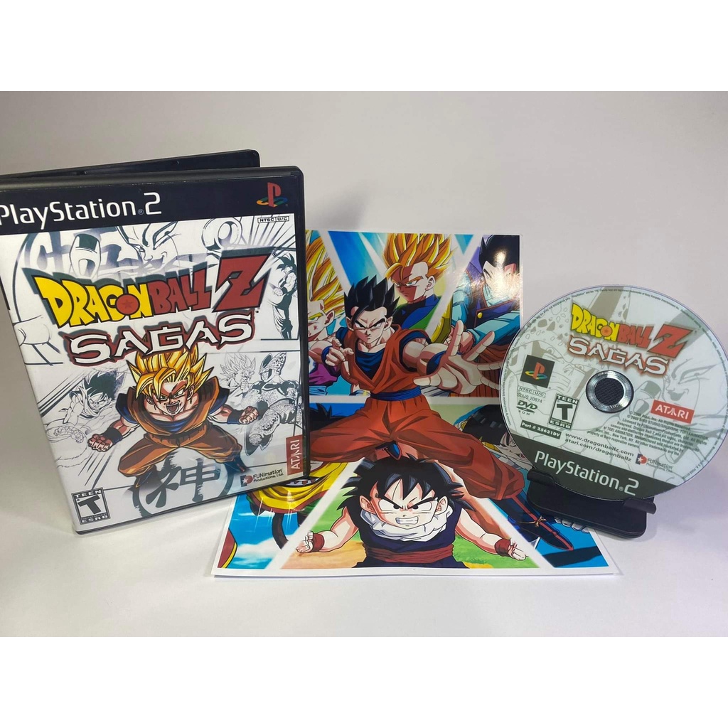 Dragon Ball Z - Sagas [SLUS 20874] (Sony Playstation 2) - Box