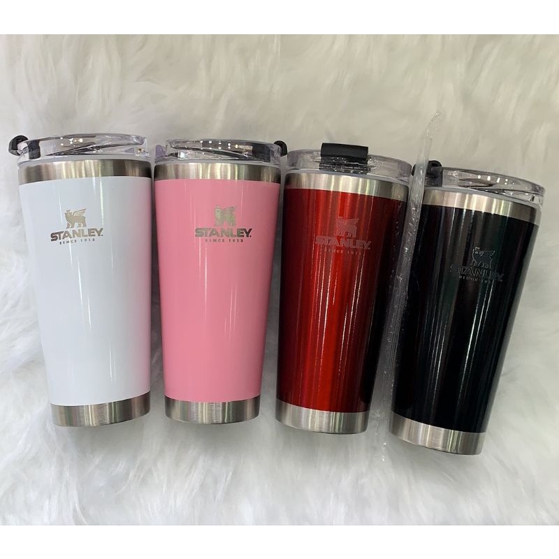Copo Térmico Stanley Com Tampa Roscada e Canudo 600ml | Shopee Brasil