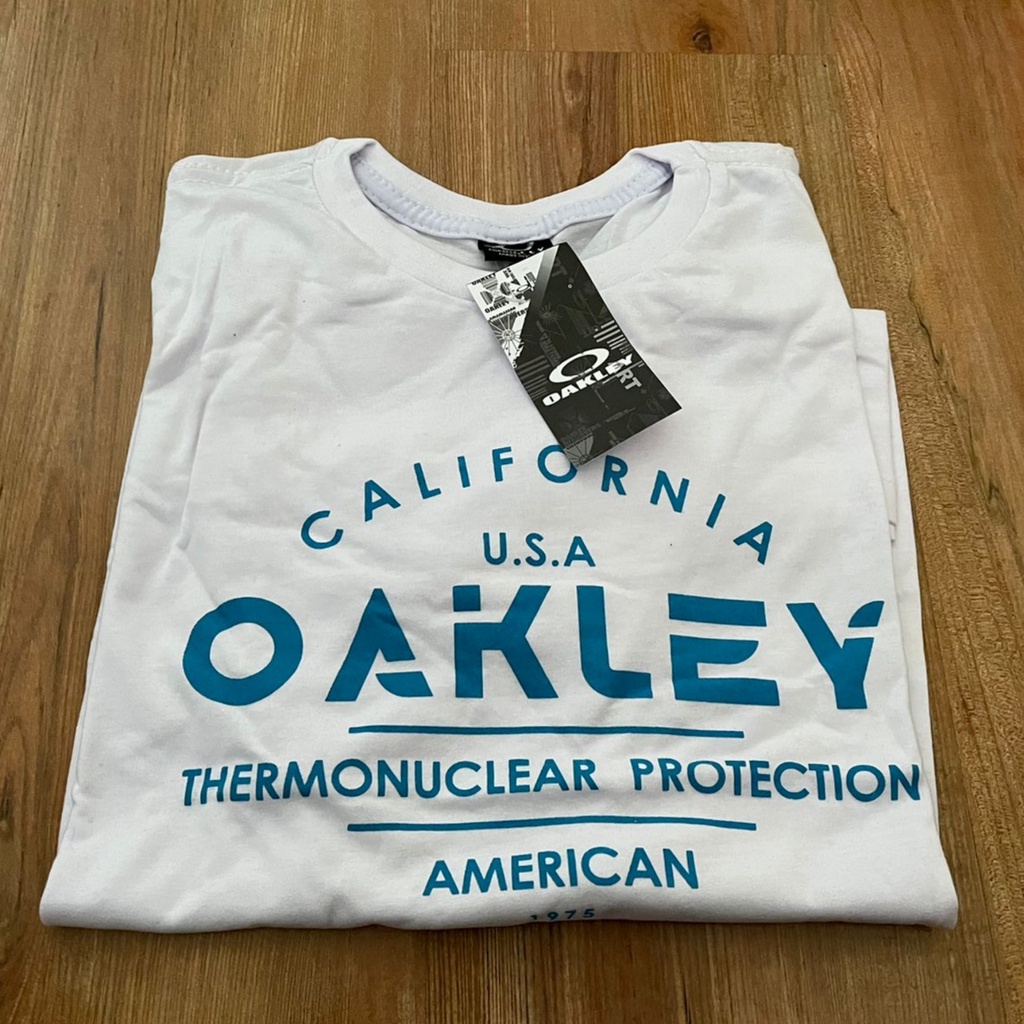 Camiseta Oakley Original - Gg Cinza, Camiseta Feminina Oakley Usado  83884713