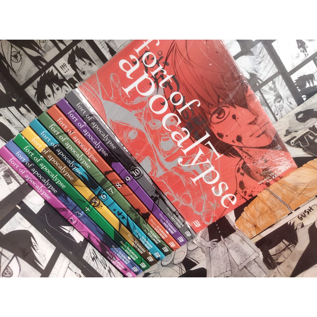 Coleção Fort of Apocalypse COMPLETO do 1 ao 10 JBC
