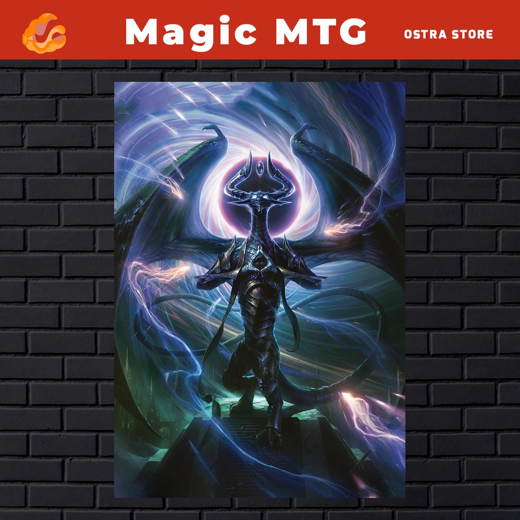 Magic: The Gathering de 01 a 15 - Placa MDF & Quadro com Moldura