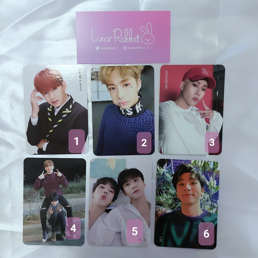 WONHO＊SHOW CON＊ウォノ＊　ショーコン トレカ フォトカード セット PHOTOCARDS MONSTA X WONHO KPOP CARD [ITENS ORIGINAIS/OFICIAL