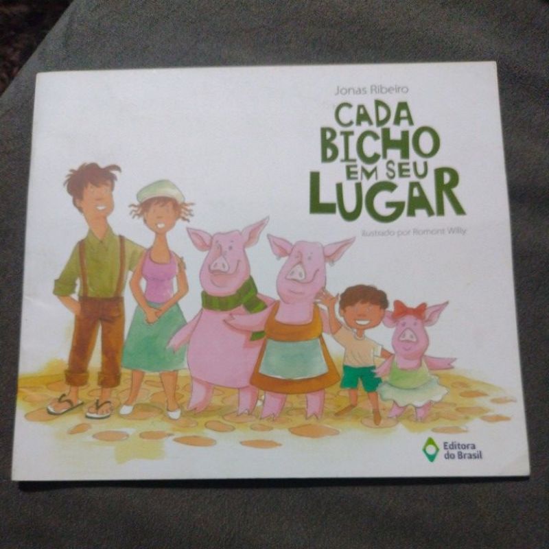 Livro: Cada Bicho em seu Lugar - Jonas Ribeiro | Shopee Brasil