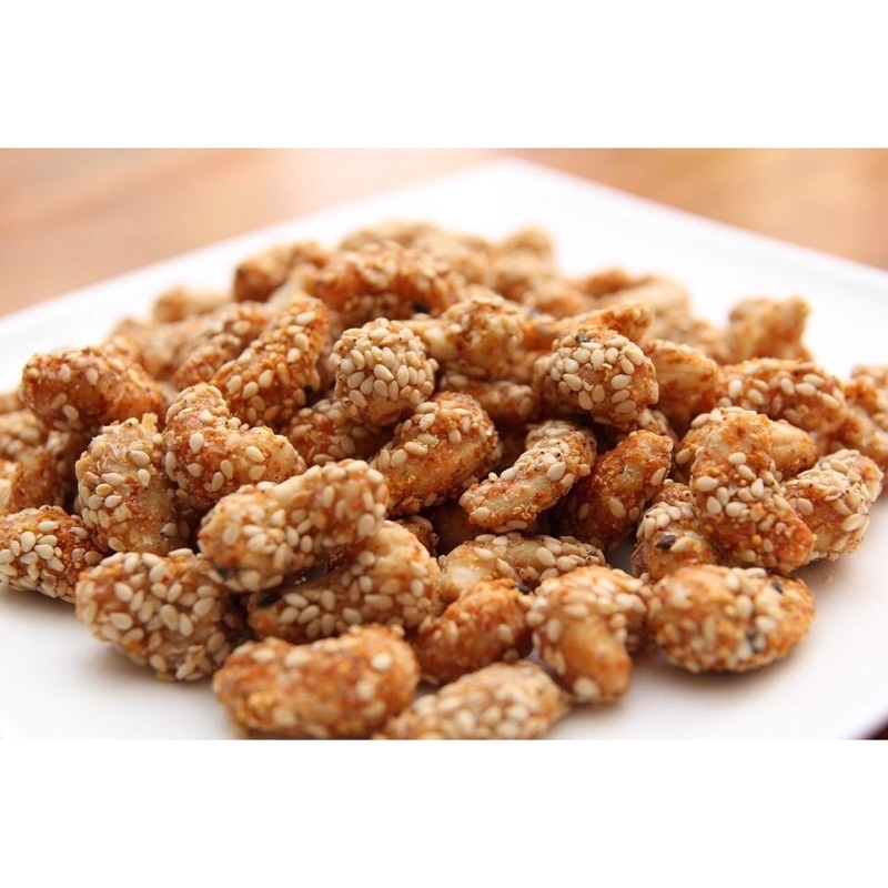 Castanha de caju caramelizada 1kg Gergelim Crocante