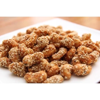 Castanha de caju caramelizada 1kg Gergelim Crocante