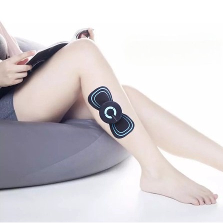 Mini Massageador Elétrico Recarregável Para Alívio De Dor Muscular