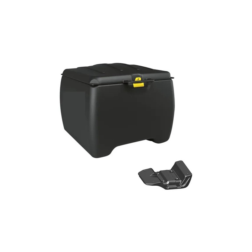 Bau Bauleto Entrega Motoboy 140 Litros + Suporte Universal Icbras
