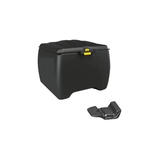 Bau Bauleto Entrega Motoboy 140 Litros + Suporte Universal Icbras