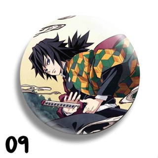 Bottom Kimetsu no Yaib: Demon Slayer Zenitsu Button 3,5 cm