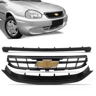 Grade Corsa 2000/2010 com Emblema Dourado (ou em partes) em Oferta na Shopee