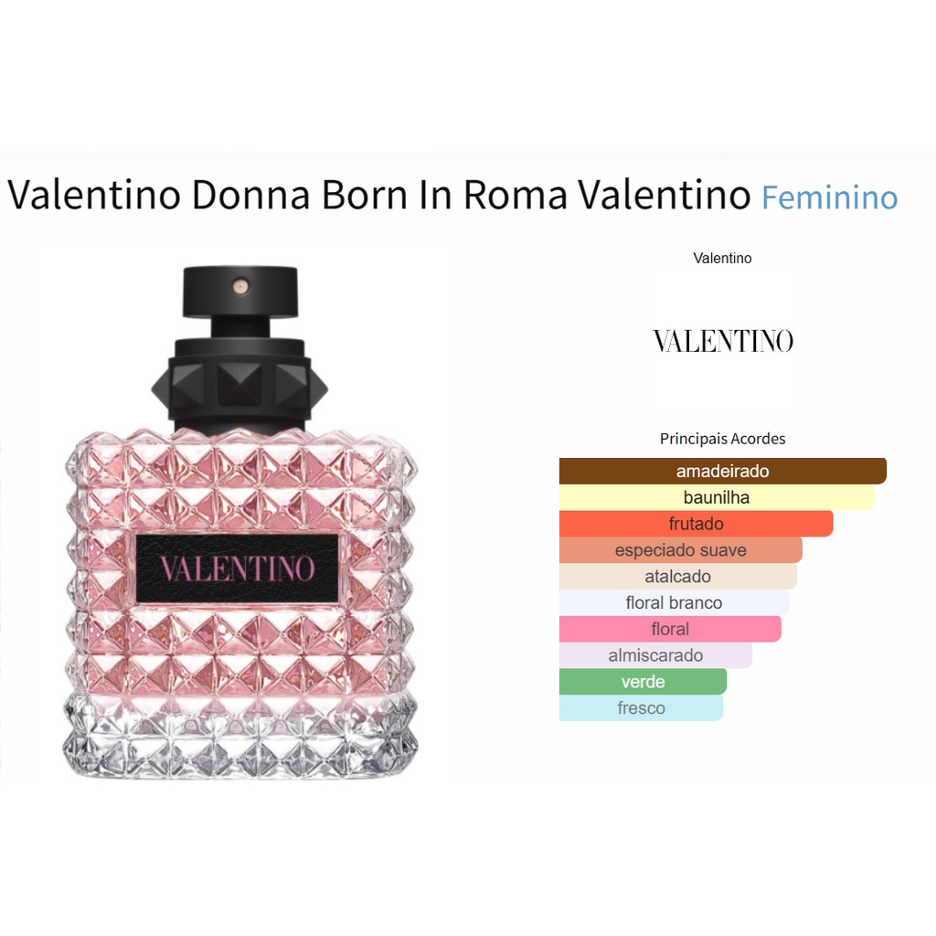 Perfume Valentino Donna Born In Roma Eau de Parfum - Imports MDM