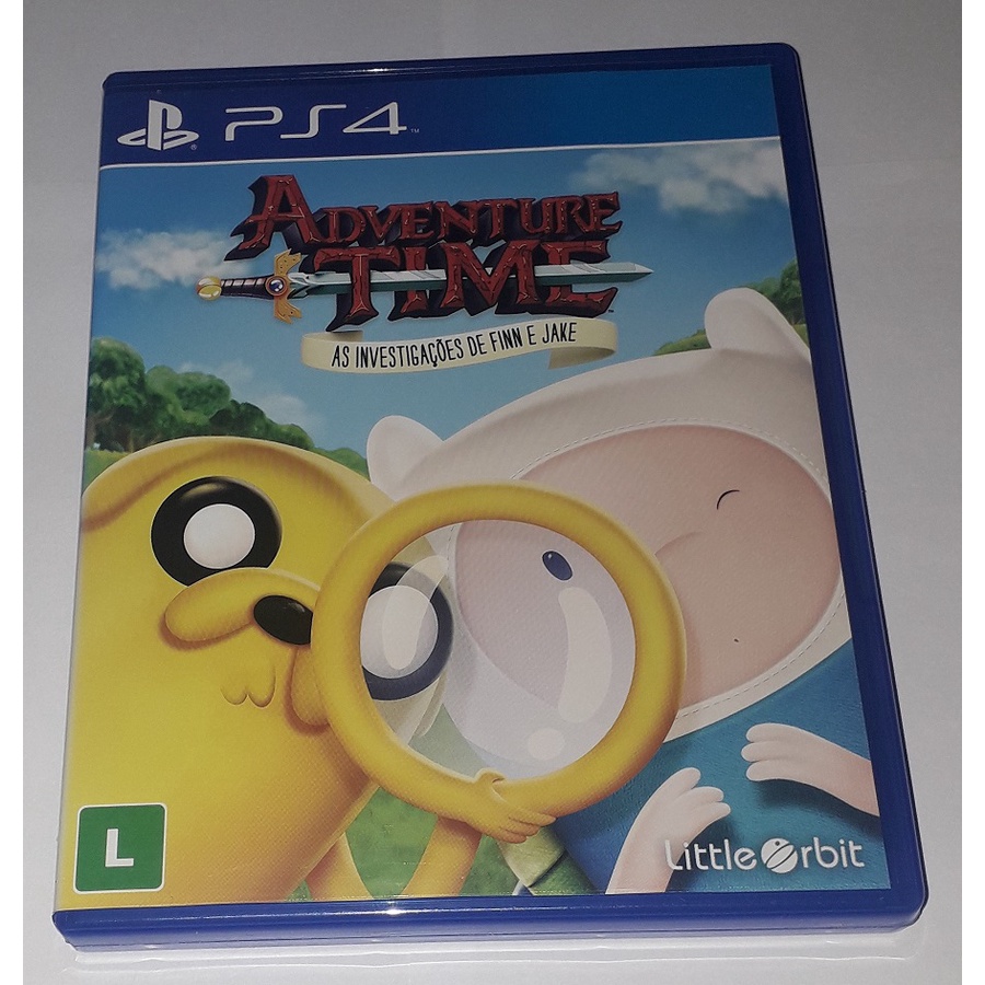 Jogo Xbox 360 Adventure Time - As Investigações de Finn e Jake - Original  Usado Mídia física Hora de Aventura