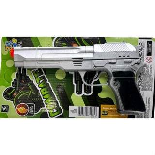 Arminha de Brinquedo Pistola Arma plástica solta faisca - Escorrega o Preço