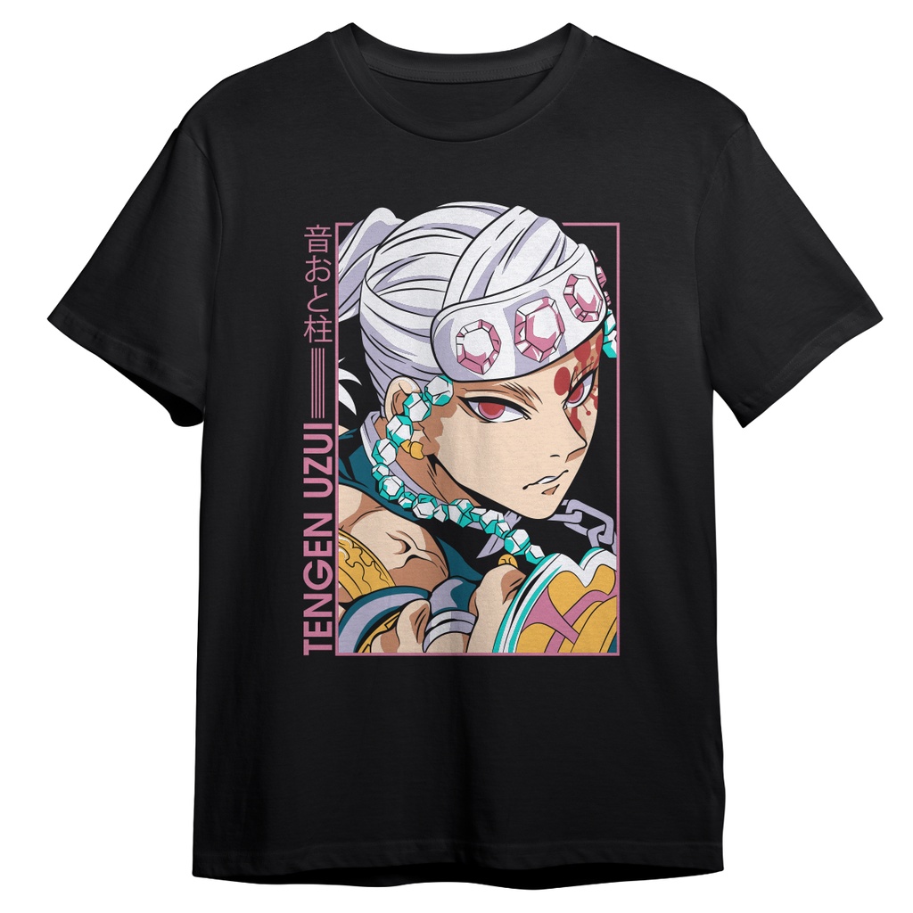 Camiseta Tengen Uzui Demon Slayer Camisa Geek