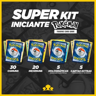 Lote com 50 cartas de Pokemon original + 5 Brilhantes Garantidas-Todas em portugês!!!!