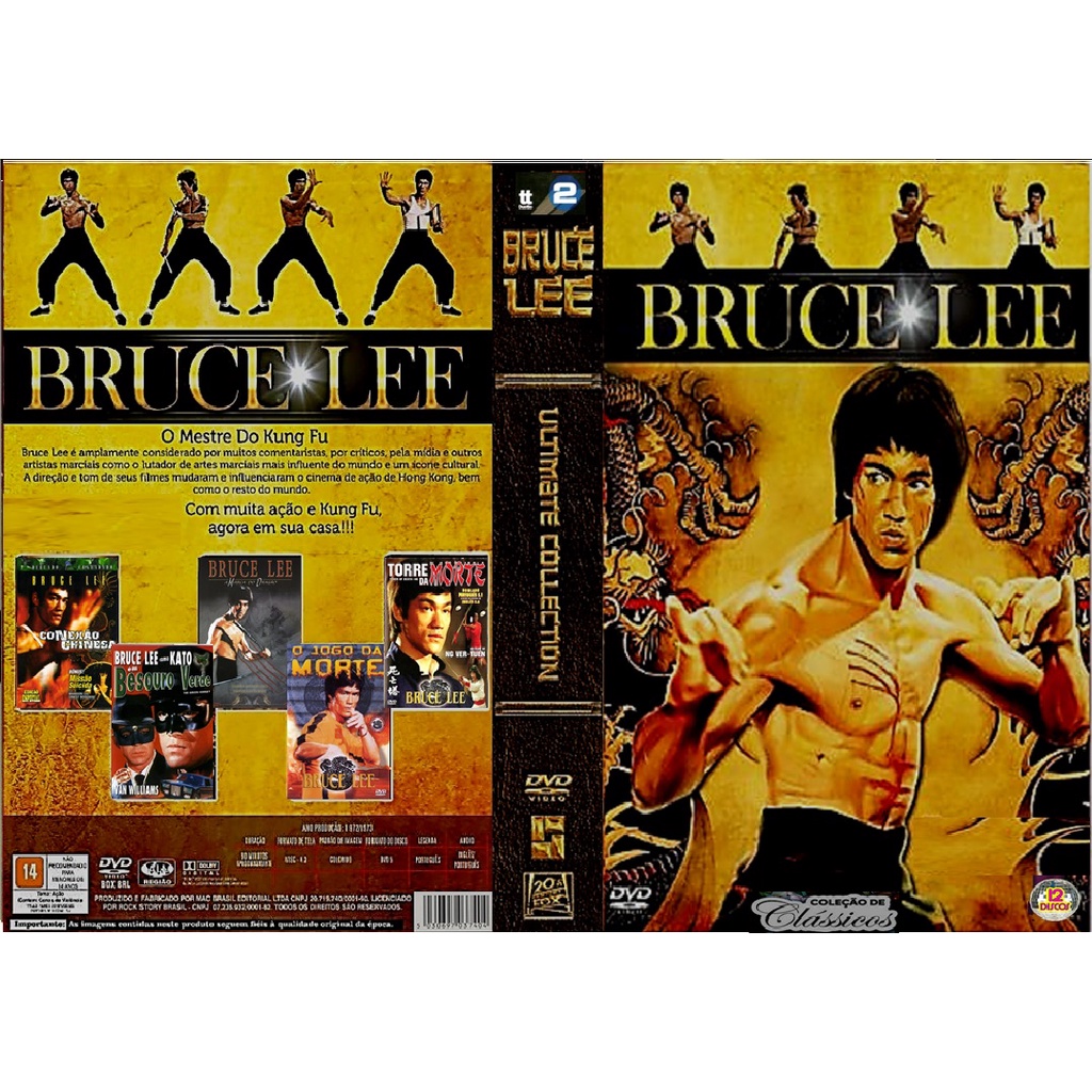 洋画・外国映画 BRUCE LEE tribute DVD BOX Dvd Box Filmes Coleção Bruce Lee Collection - Raríssimo (12dvds