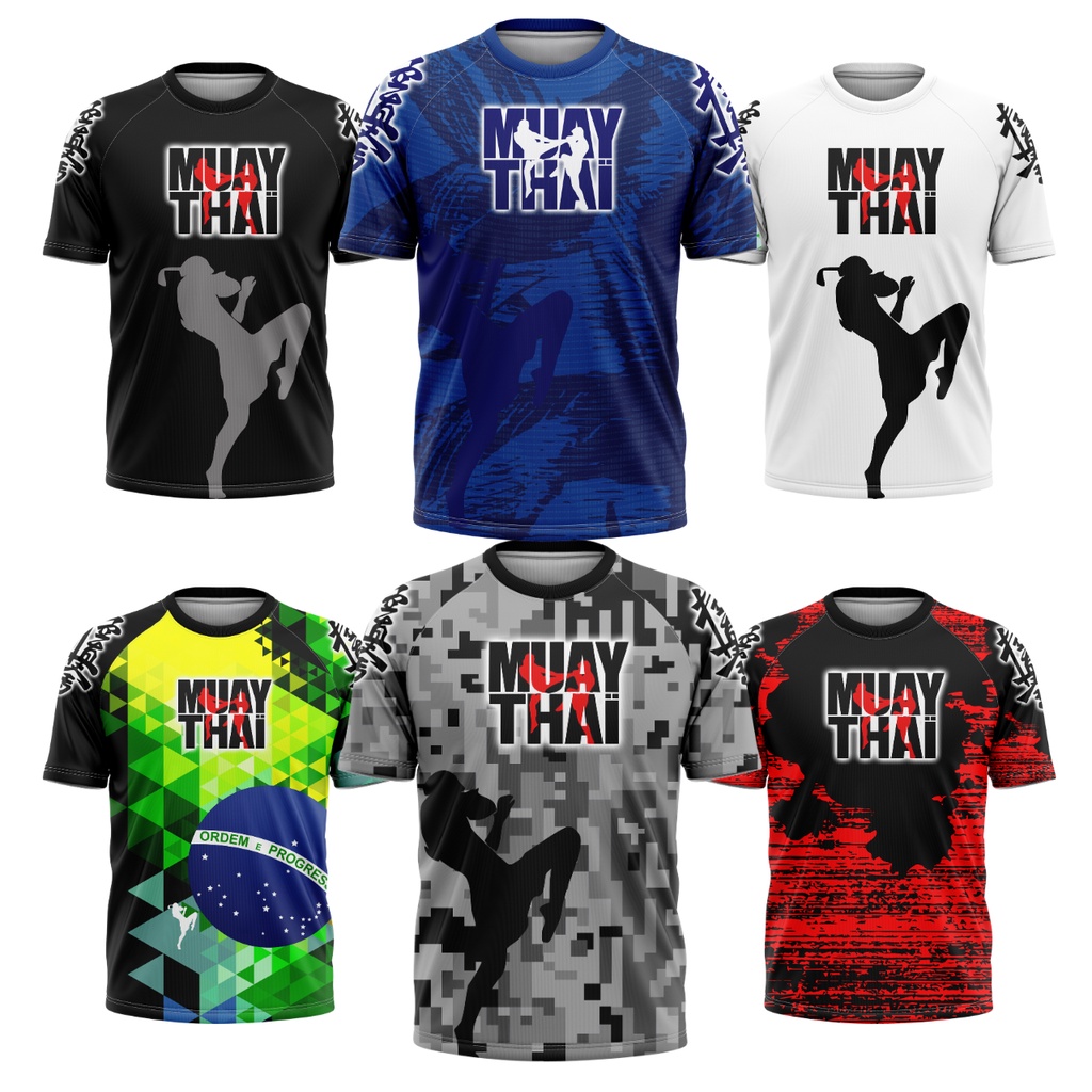 Camiseta Muay Thai Luta Academia Usual Dry Fit Uv50+ Treino