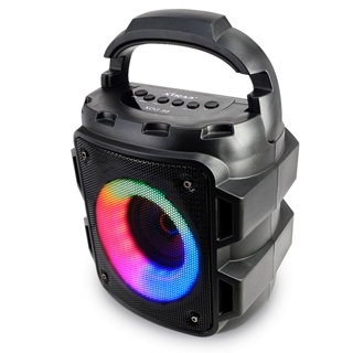 Caixa de som Bluetooth LED RGB Portatil TWS Subwoofer Estéreo XDG-98 Marca XTRAD