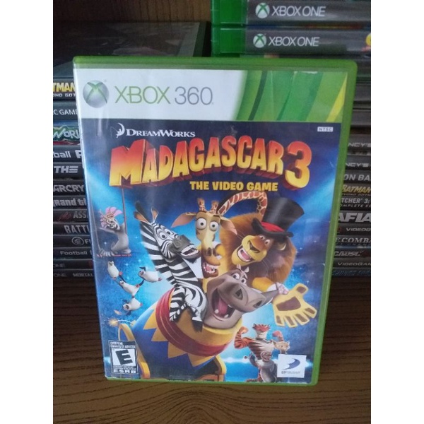 Madagascar 2 Escape África Xbox 360 original em mídia física