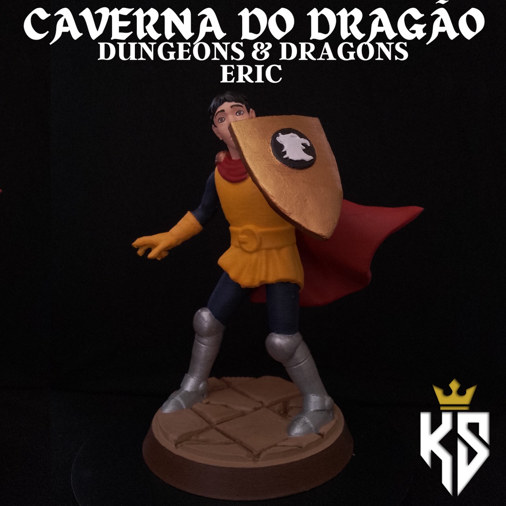 Boneca Dungeons & Dragons - Caverna do Dragão Desenho Anos 80
