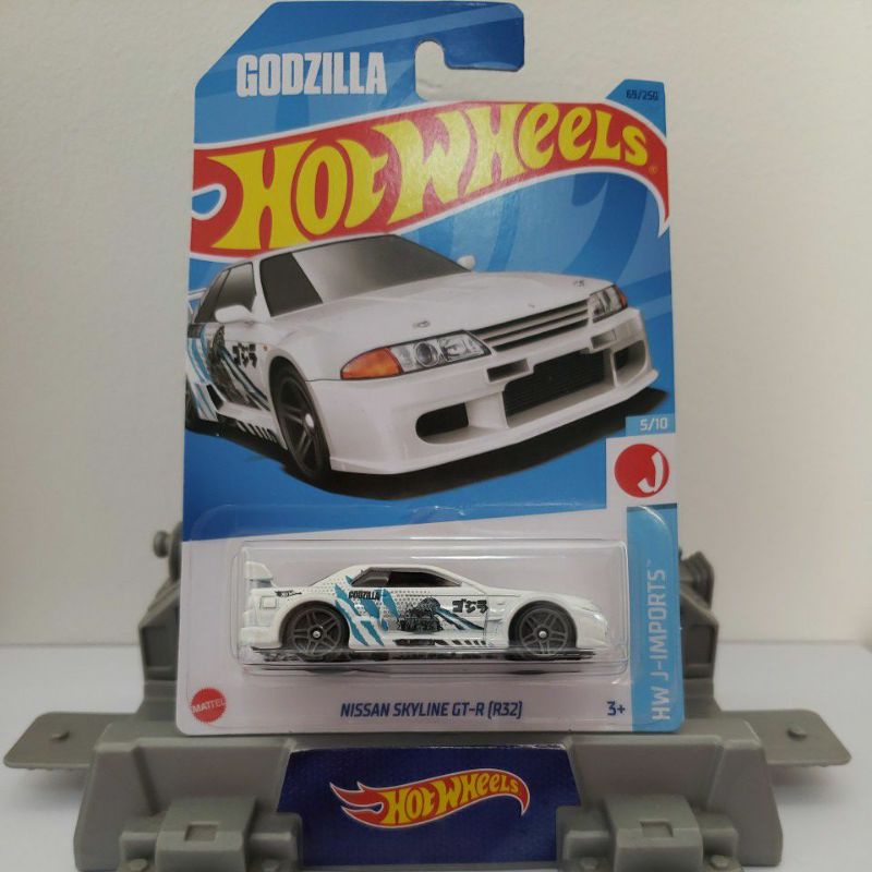 Hot Wheels Nissan Skyline GT- R [R32] Godzilla Godzila - Lote D