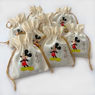 20 Saquinhos Personalizado Lembrancinha Festa Mickey Mouse
