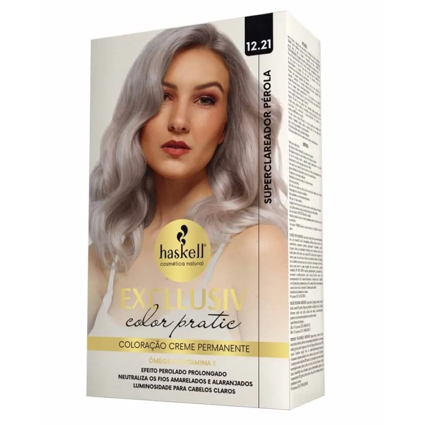 Kit Coloração 12.21 Haskell Color Pratic | Shopee Brasil