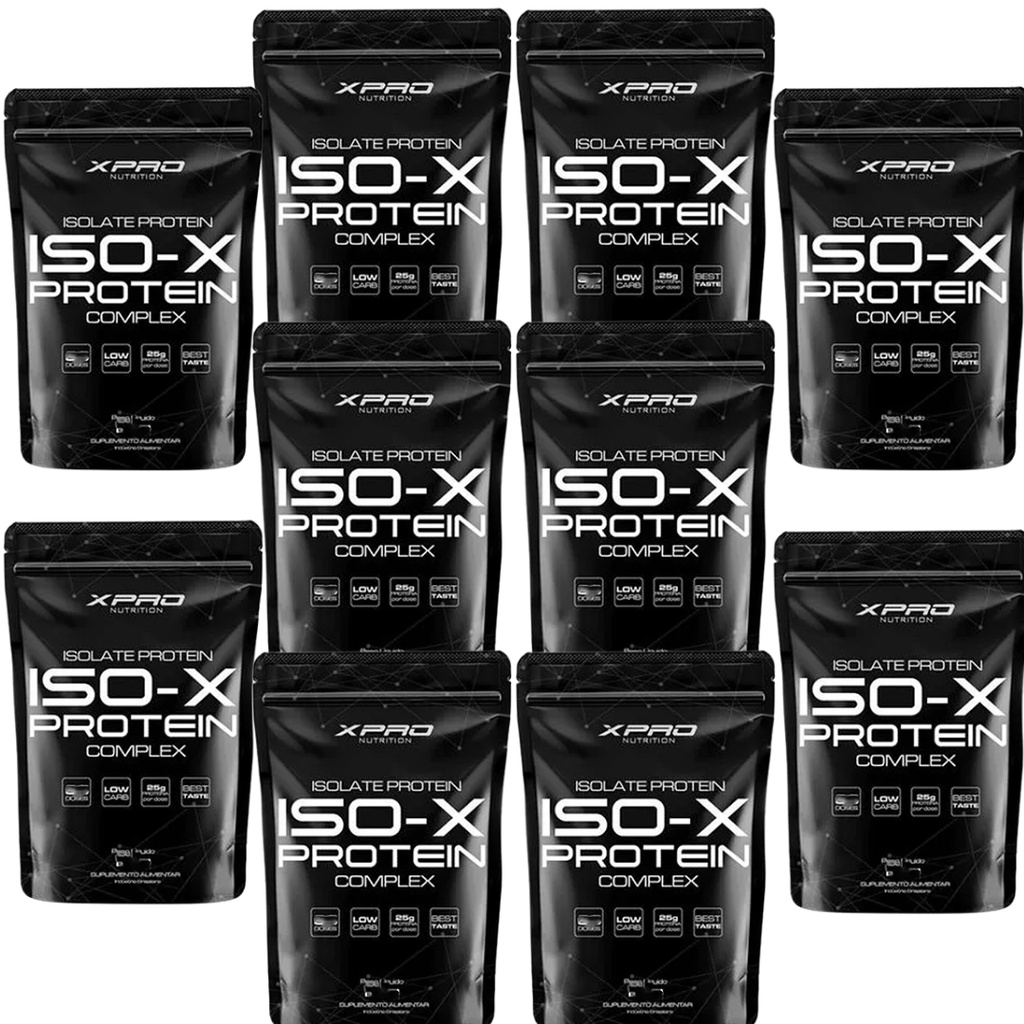 10x Iso-x Whey Blend Powder Protein Complex Xpro 900g