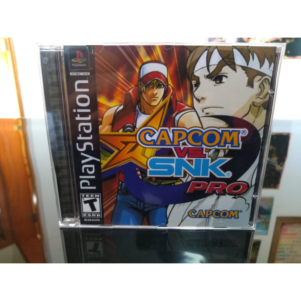 Capcom vs SNK (Patch) - PS1 MIDIA PRETA | Shopee Brasil