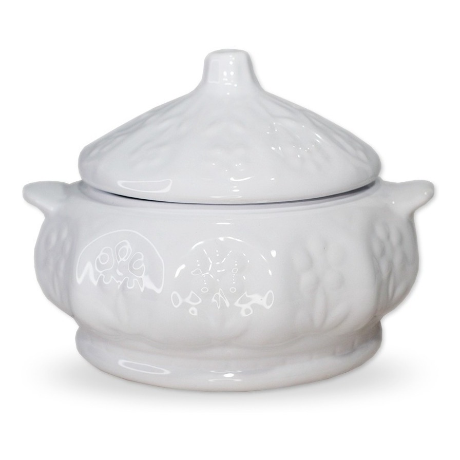 Sopeira Grande De Porcelana Louça Sopas Caldos Feijoada Top