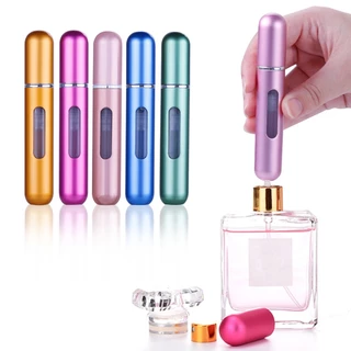 Mini Borrifador 5Ml Para Perfumes Com Spray Reutilizável Portátil Cores Sortidas