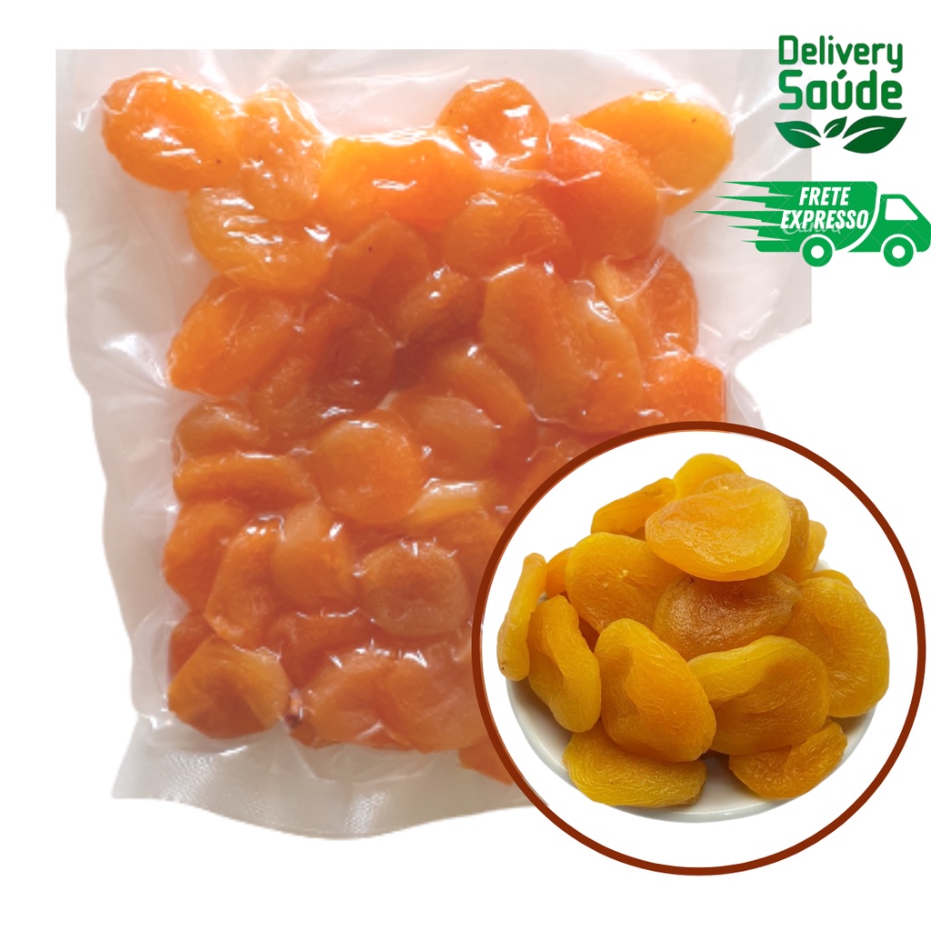 Damasco Turco 1KG A Vácuo - Alta Qualidade