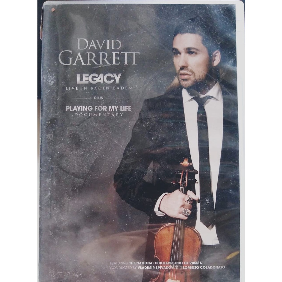 DVD david garrett 736 | Shopee Brasil