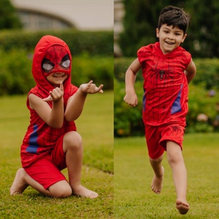 Fantasia infantil menino com mascara e capa naruto homem aranha sonic  carnaval do 2 ao 14 anos 2023