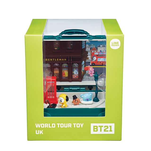 bt21 world tour toy (7types/brazil ,korea, usa, uk, france, japan
