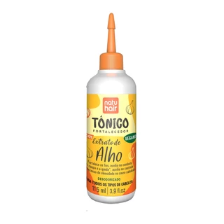 Tônico Capilar Fortalecedor Extrato de Alho Natuhair 115ml