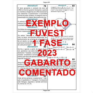 Fuvest 1 Fase 2019 A 2024 + Gabarito COMENTADO De TODAS As Questões ...