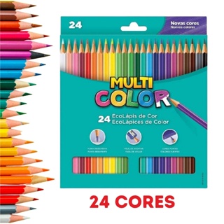 Lapis Cor Multicolor 36/24/12 cores - Faber-Castell