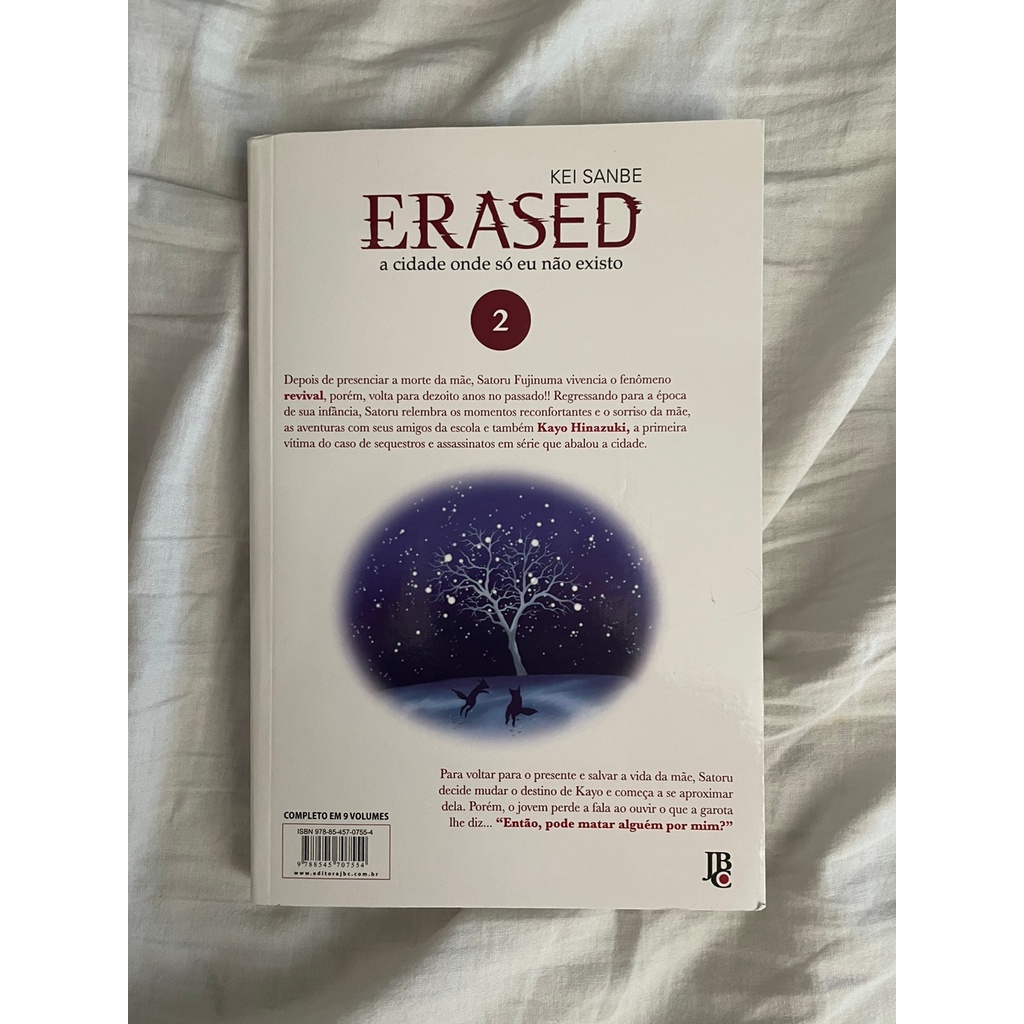 Erased, Volume 2 by Kei Sanbe