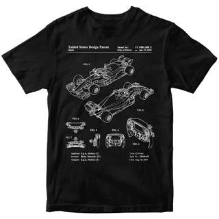 Camiseta Carro F1 Fórmula 1 Patente Projeto Camisa Blusa