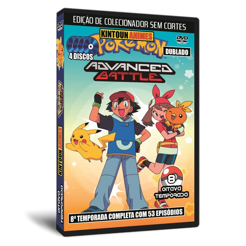 DVD Pokemon 4 Filmes Dublados