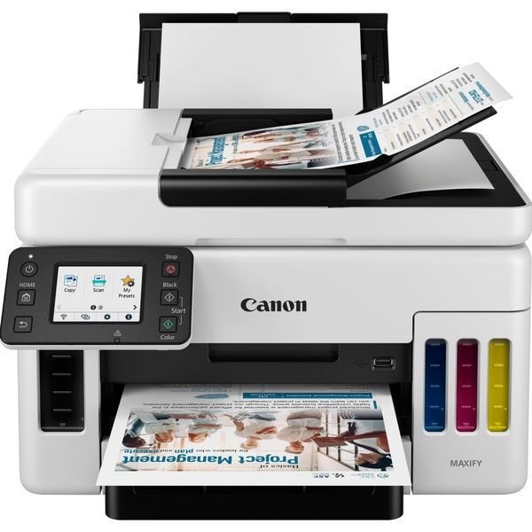 Impressora Multifuncional tanque de tinta Mega Tank Maxify, GX6010, Canon, bivolt, duplex, wifi, rede