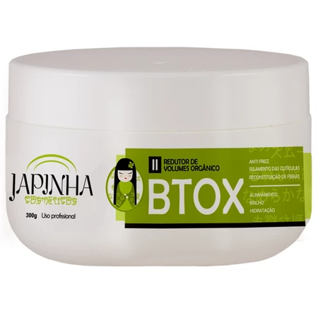 B-btox Japinha Orgânico Prof Restaura Original Reconstrução