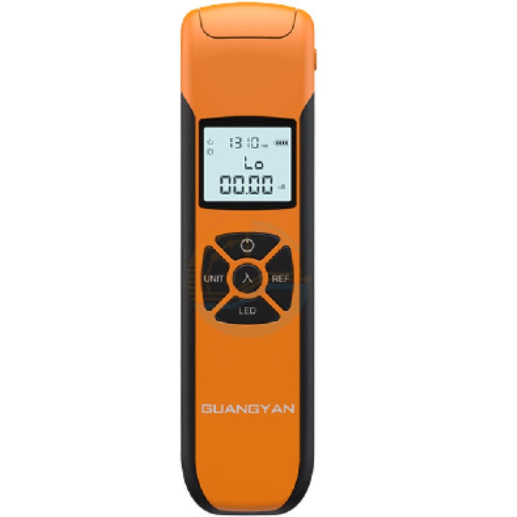 Mini Medidor De Potência Fibra Óptica Power Meter Laranja