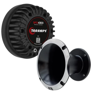 Kit Driver Taramps SFD 4300 150W RMS 8 Ohms + Corneta JBL HL 14-50 em Oferta na Shopee