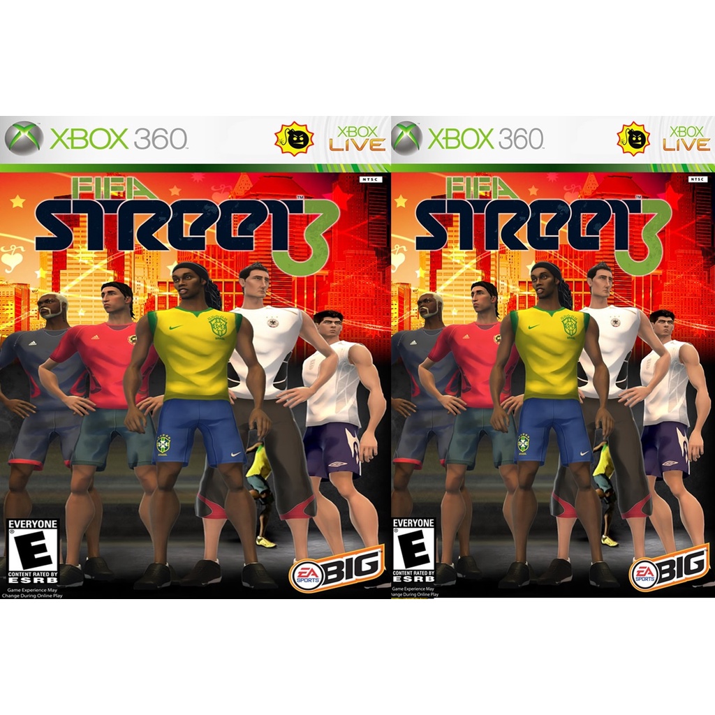 Jogo Fifa Street 3 - Xbox 360 - Mídia Física - Original