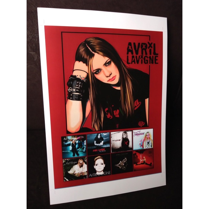 Poster Avril Lavigne - Cantora - Avril Lavigne em Promoção na